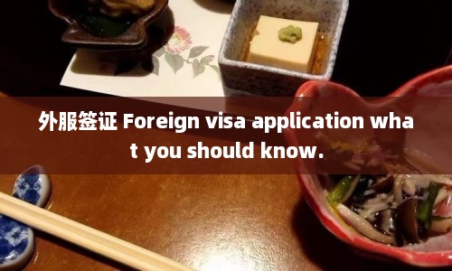外服签证 Foreign visa application what you should know.  第1张