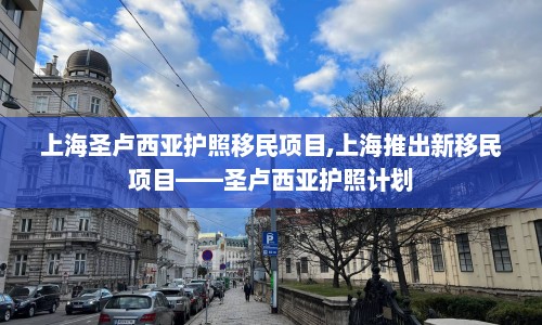 上海圣卢西亚护照移民项目,上海推出新移民项目——圣卢西亚护照计划  第1张