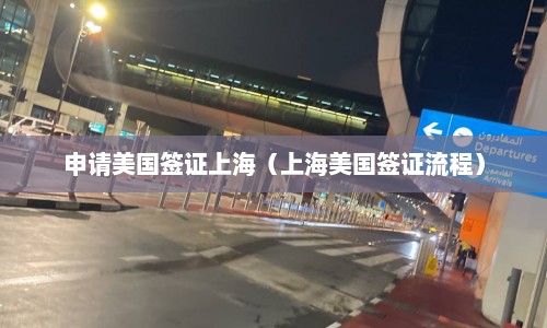 申请美国签证上海（上海美国签证流程）  第1张