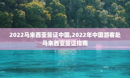 2022马来西亚签证中国,2022年中国游客赴马来西亚签证指南  第1张