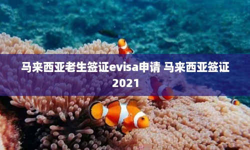 马来西亚老生签证evisa申请 马来西亚签证2021  第1张