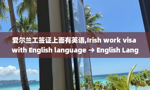 爱尔兰工签证上面有英语,Irish work visa with English language → Language on Irish Work Visa  第1张