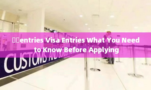 ǩ֤entries Visa Entries What You Need to Know Before Applying  第1张