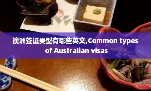澳洲签证类型有哪些英文,Common types of Australian visas  第1张