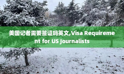 美国记者需要签证吗英文,Visa Requirement for US Journalists  第1张
