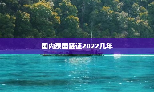国内泰国签证2022几年  第1张